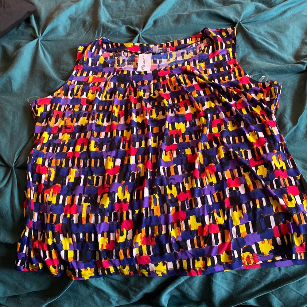 NWT multicolored camisole